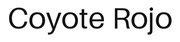 Coyote Rojo